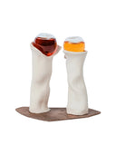 Piezas con tallos de cerámica